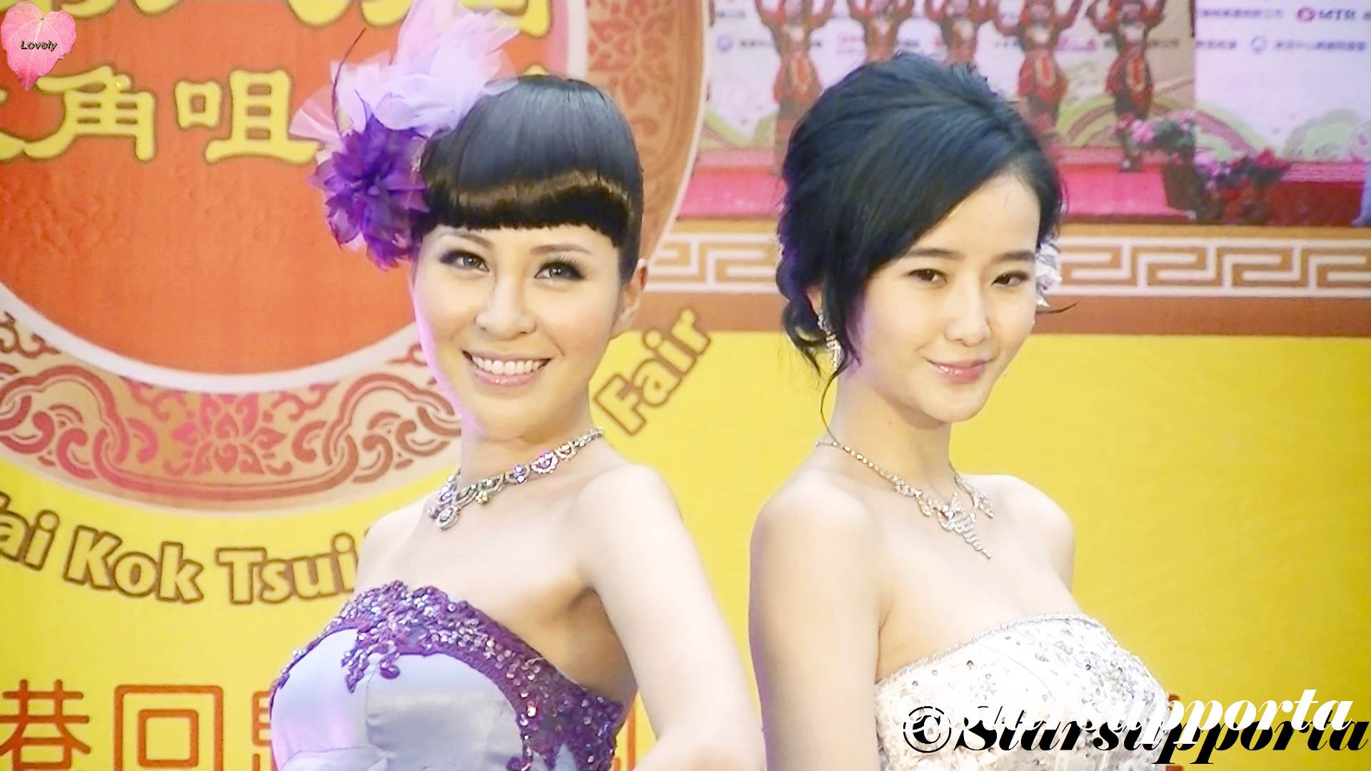 20120304 第八屆大角咀廟會 - 亞洲小姐時裝表演 - 晚裝 @ 香港大角咀福全街 (video)